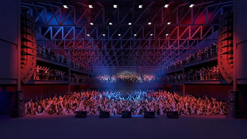 Vista del público desde el escenario de la Sala 1